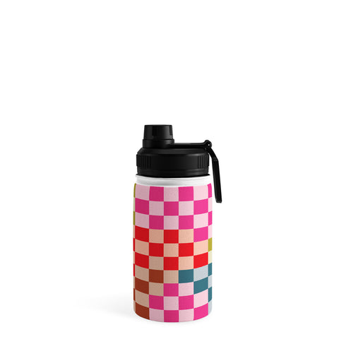 Camilla Foss Gingham Multicolors Water Bottle