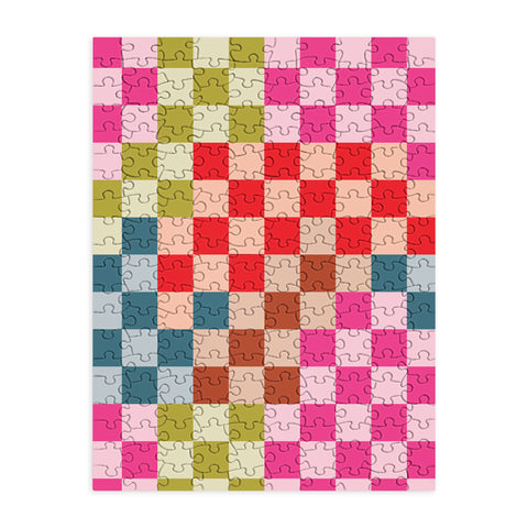 Camilla Foss Gingham Multicolors Puzzle