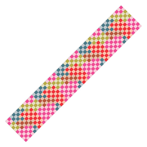 Camilla Foss Gingham Multicolors Table Runner