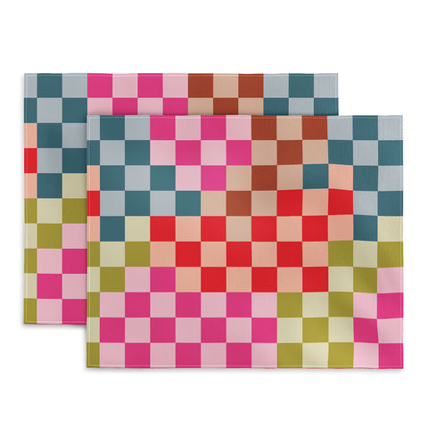 Camilla Foss Gingham Multicolors Placemat