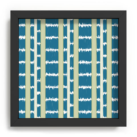 Camilla Foss Ikat Stripes Recessed Framing Square