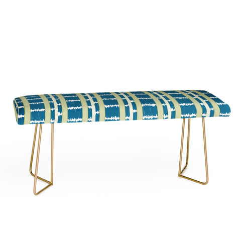 Camilla Foss Ikat Stripes Bench
