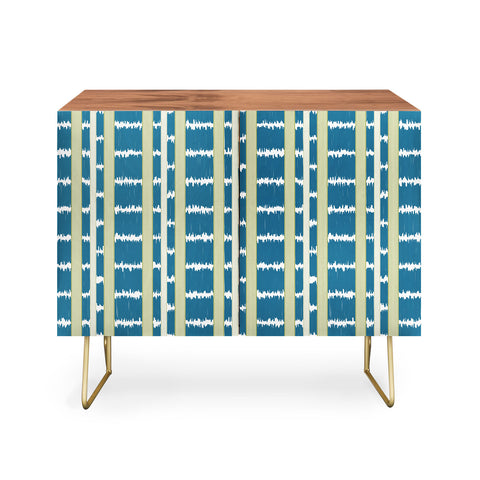 Camilla Foss Ikat Stripes Credenza