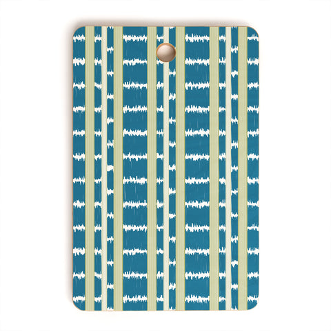 Camilla Foss Ikat Stripes Cutting Board Rectangle