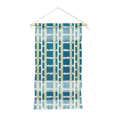 Camilla Foss Ikat Stripes Wall Hanging Portrait