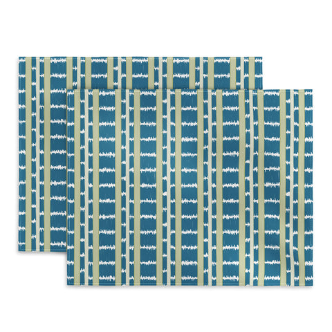 Camilla Foss Ikat Stripes Placemat