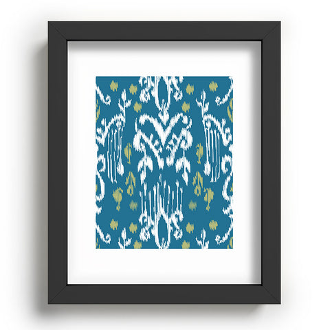 Camilla Foss Inspired by ikat Recessed Framing Rectangle