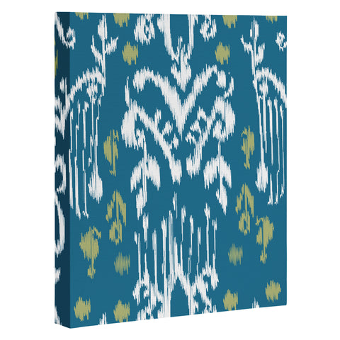 Camilla Foss Inspired by ikat Art Canvas
