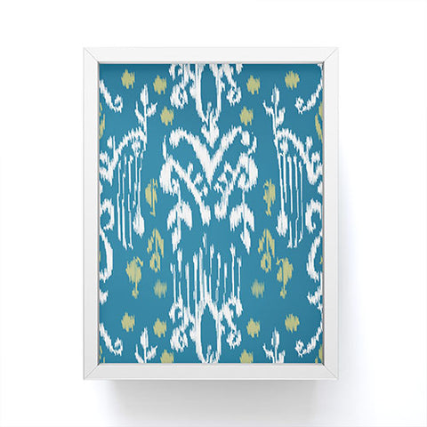 Camilla Foss Inspired by ikat Framed Mini Art Print