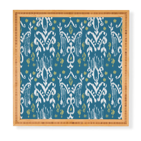Camilla Foss Inspired by ikat Framed Wall Art