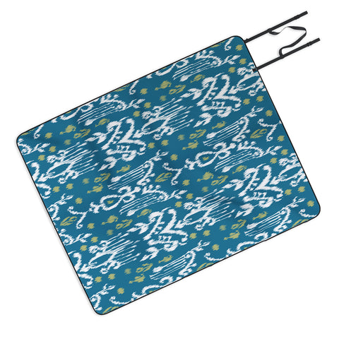 Camilla Foss Inspired by ikat Picnic Blanket
