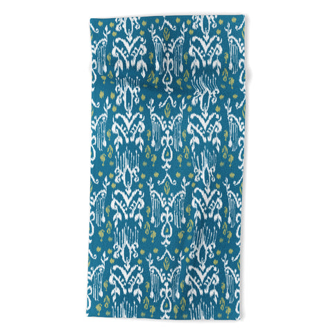 Camilla Foss Inspired by ikat Beach Towel