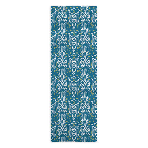 Camilla Foss Inspired by ikat Yoga Towel