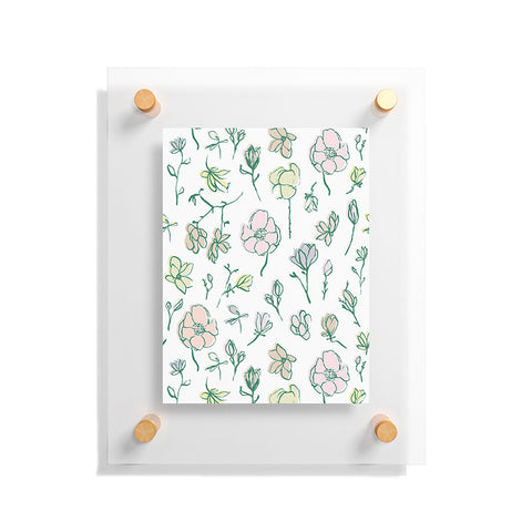Camilla Foss Magnolias Floating Acrylic Print
