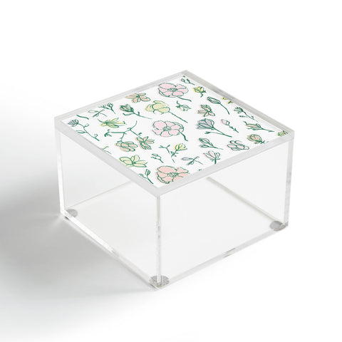 Camilla Foss Magnolias Acrylic Box