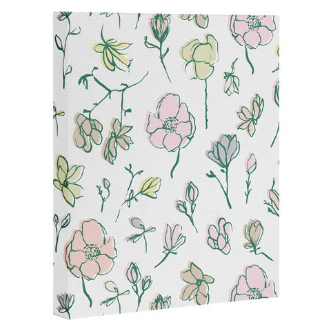 Camilla Foss Magnolias Art Canvas