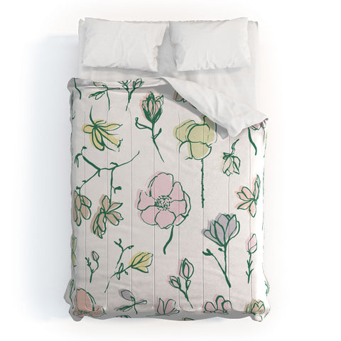 Camilla Foss Magnolias Comforter