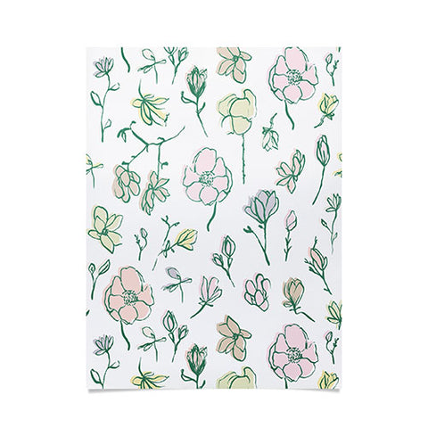 Camilla Foss Magnolias Poster