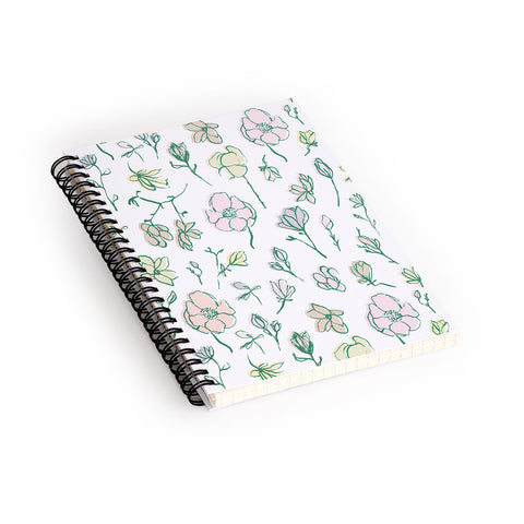 Camilla Foss Magnolias Spiral Notebook