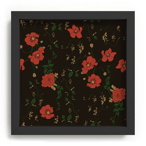 Camilla Foss Midnight Flourish Recessed Framing Square