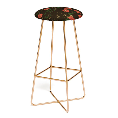 Camilla Foss Midnight Flourish Bar Stool