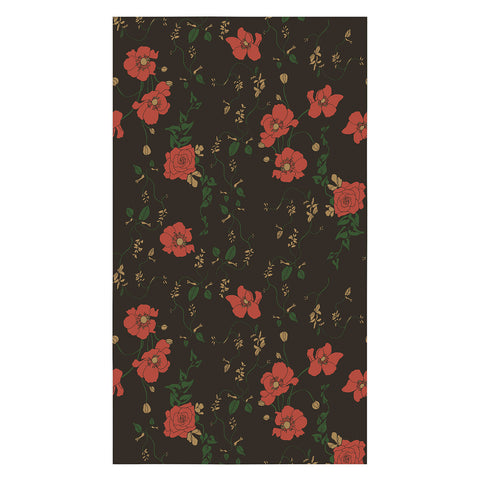 Camilla Foss Midnight Flourish Tablecloth