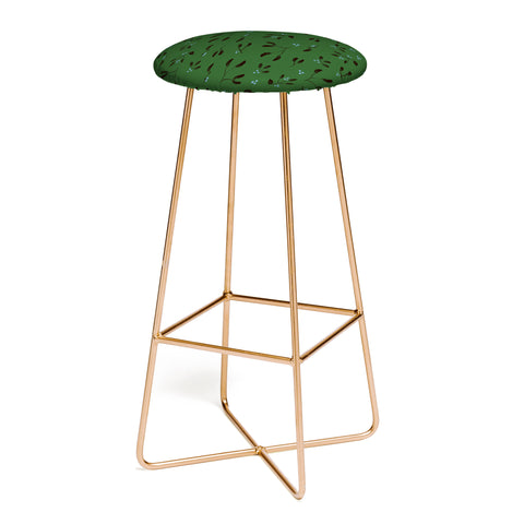 Camilla Foss Midnight Mistletoe Bar Stool