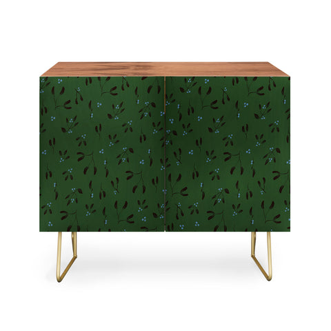 Camilla Foss Midnight Mistletoe Credenza