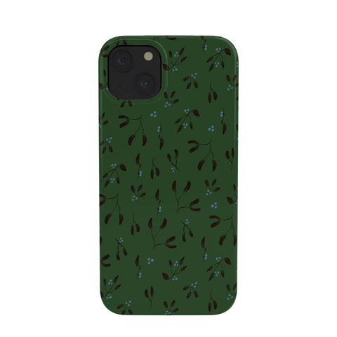 Camilla Foss Midnight Mistletoe Phone Case