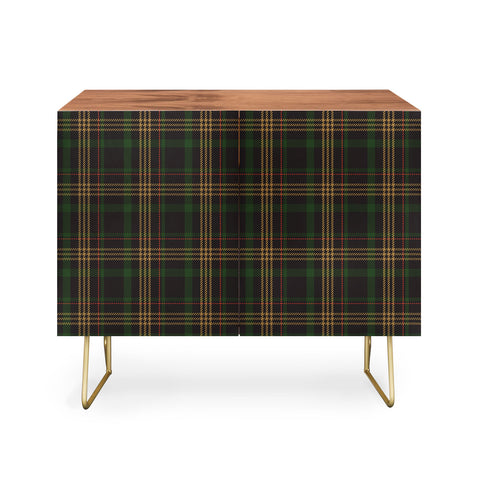 Camilla Foss Midnight Plaid Credenza