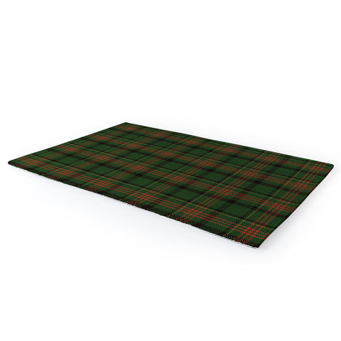 Camilla Foss Midnight Plaid Green Area Rug