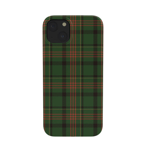 Camilla Foss Midnight Plaid Green Phone Case