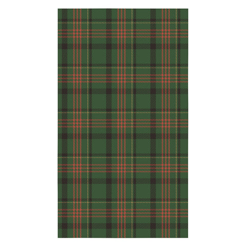 Camilla Foss Midnight Plaid Green Tablecloth