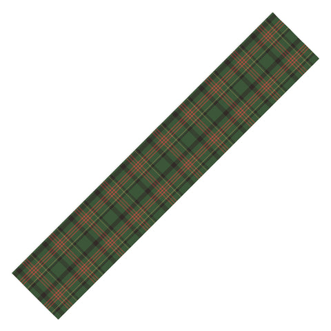 Camilla Foss Midnight Plaid Green Table Runner