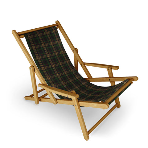 Camilla Foss Midnight Plaid Sling Chair