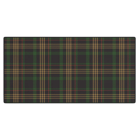 Camilla Foss Midnight Plaid Desk Mat