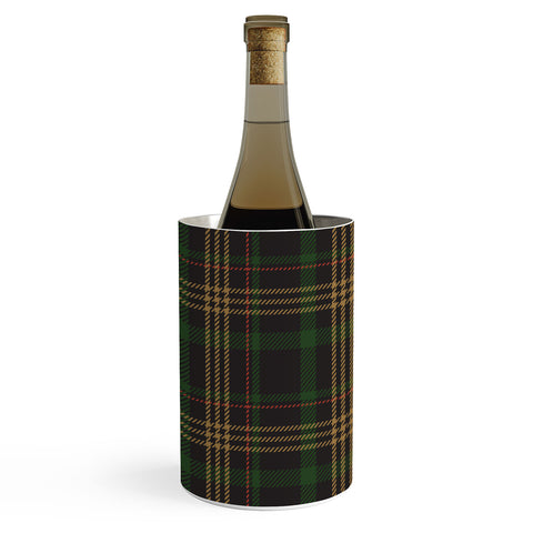 Camilla Foss Midnight Plaid Wine Chiller