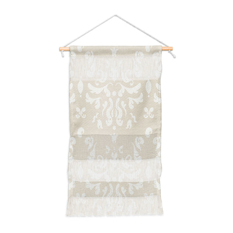 Camilla Foss Modern Damask Gray Wall Hanging Portrait