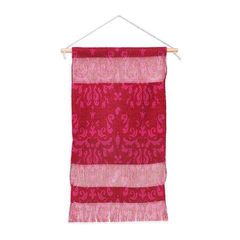 Camilla Foss Modern Damask Pink Wall Hanging Portrait