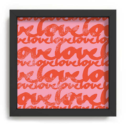 Camilla Foss Pattern of Love Recessed Framing Square