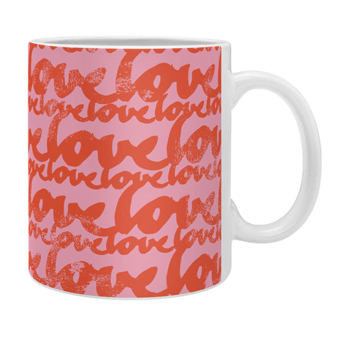 Camilla Foss Pattern of Love Coffee Mug