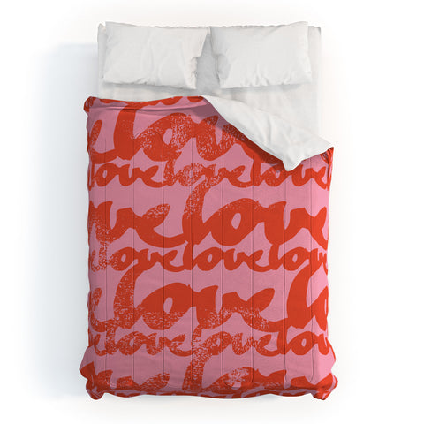 Camilla Foss Pattern of Love Comforter
