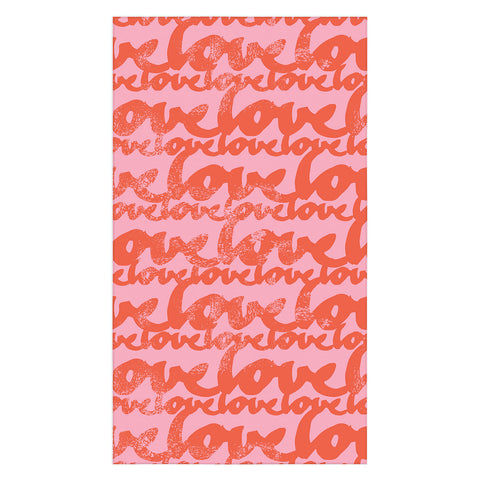 Camilla Foss Pattern of Love Tablecloth