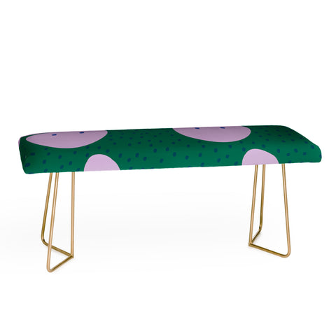 Camilla Foss Pebbles and Rabbit Bench