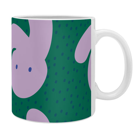 Camilla Foss Pebbles and Rabbit Coffee Mug