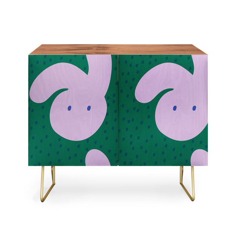 Camilla Foss Pebbles and Rabbit Credenza