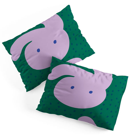 Camilla Foss Pebbles and Rabbit Pillow Shams