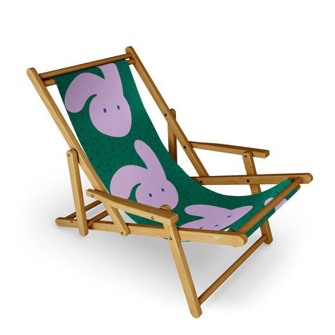 Camilla Foss Pebbles and Rabbit Sling Chair