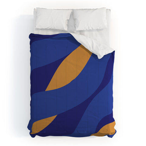 Camilla Foss Pebbles in Stream Comforter