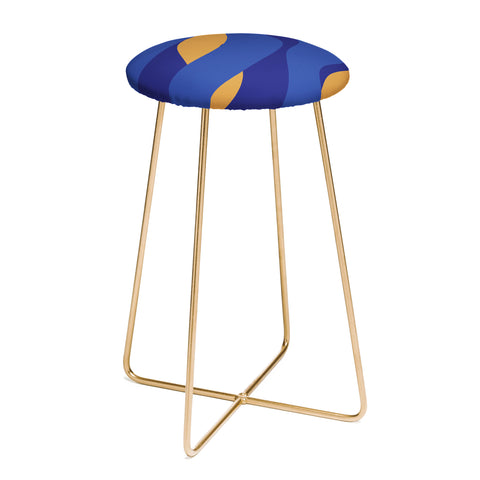 Camilla Foss Pebbles in Stream Counter Stool
